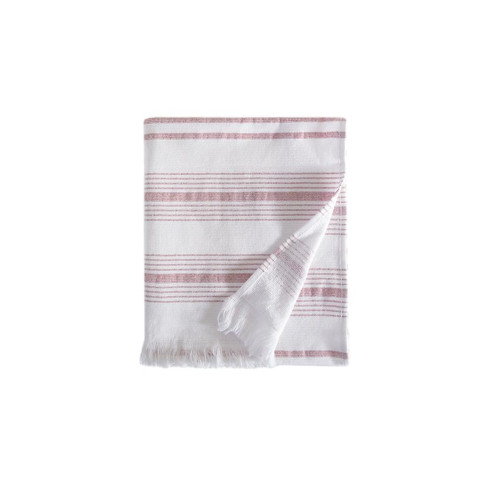 Рушник Tac Pestemal North Kirmizi 450 г/кв. м 50x90 см Червоний (svt-2000022218573)