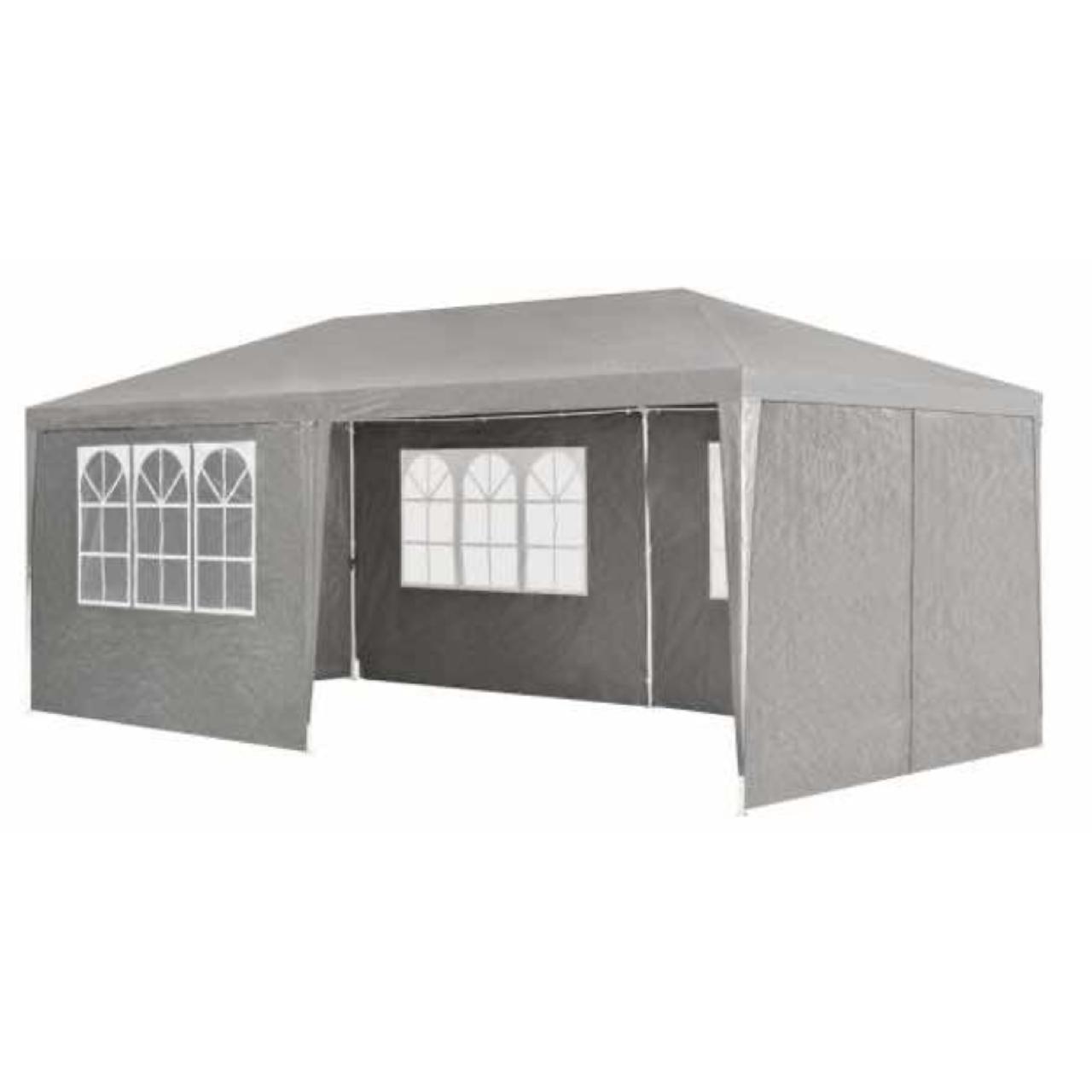 Павільйон садовий KESSER 6x3 м UV50+ Світло-сірий - фото 1 Павільйон садовий KESSER 6x3 м UV50+ Світло-сірий - фото 1