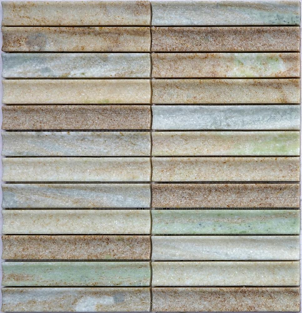 Мозаика мраморная Mozaico de Lux CL-MOS CCLAYRK25011 (004550)