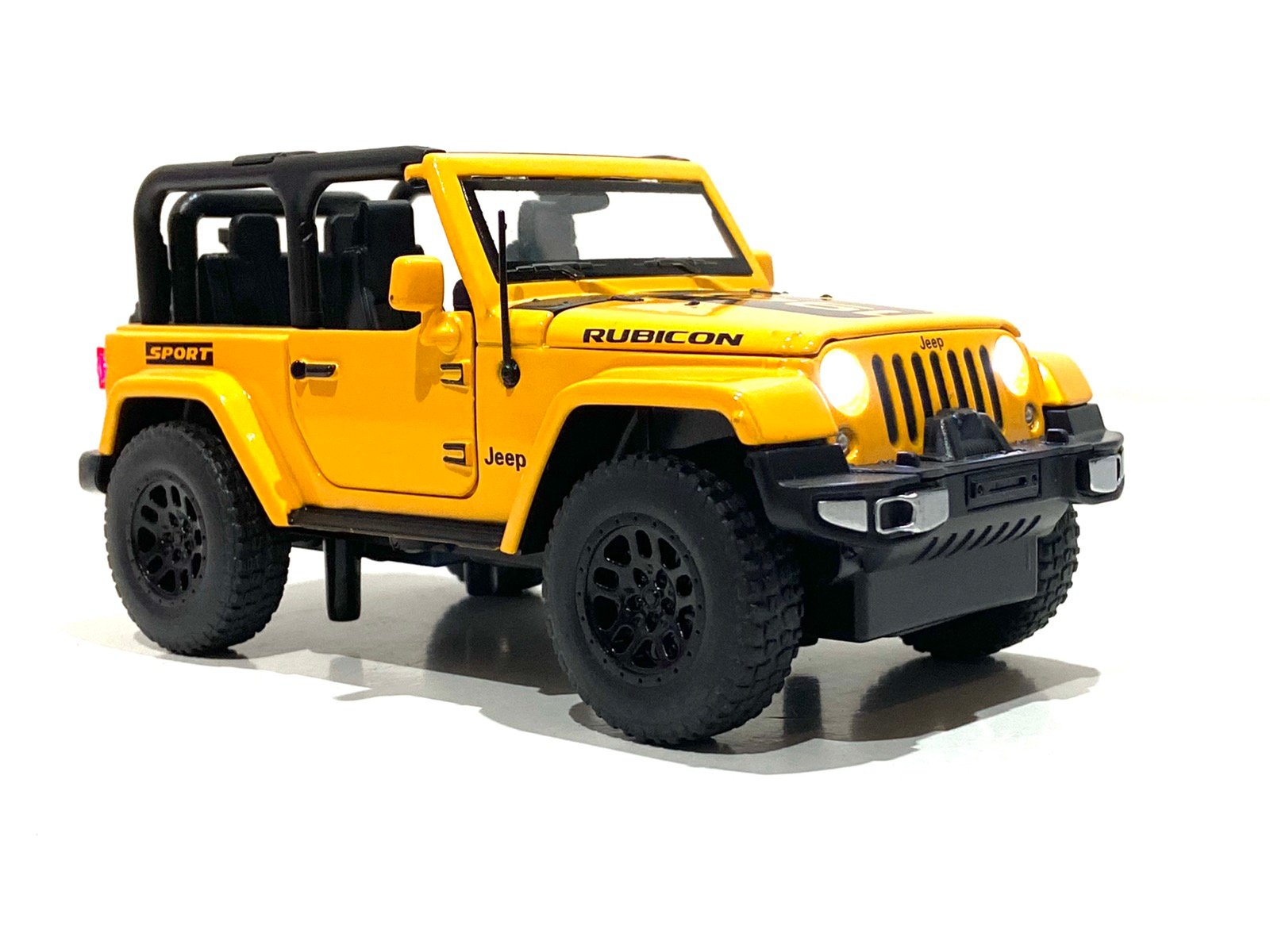Машинка TK Union Group Auto Expert Jeep Wrangler 1:32 Желтый (27003)