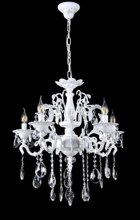 Люстра свеча Ray L5234/5P WT+SL (IR006952)