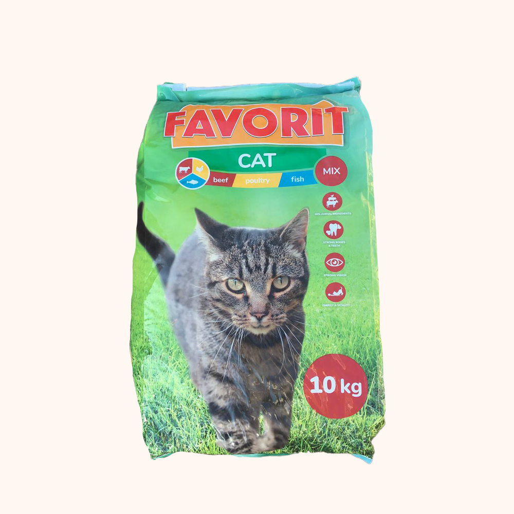 Корм сухий для котів FAVORIT MIX 10 кг - фото 2