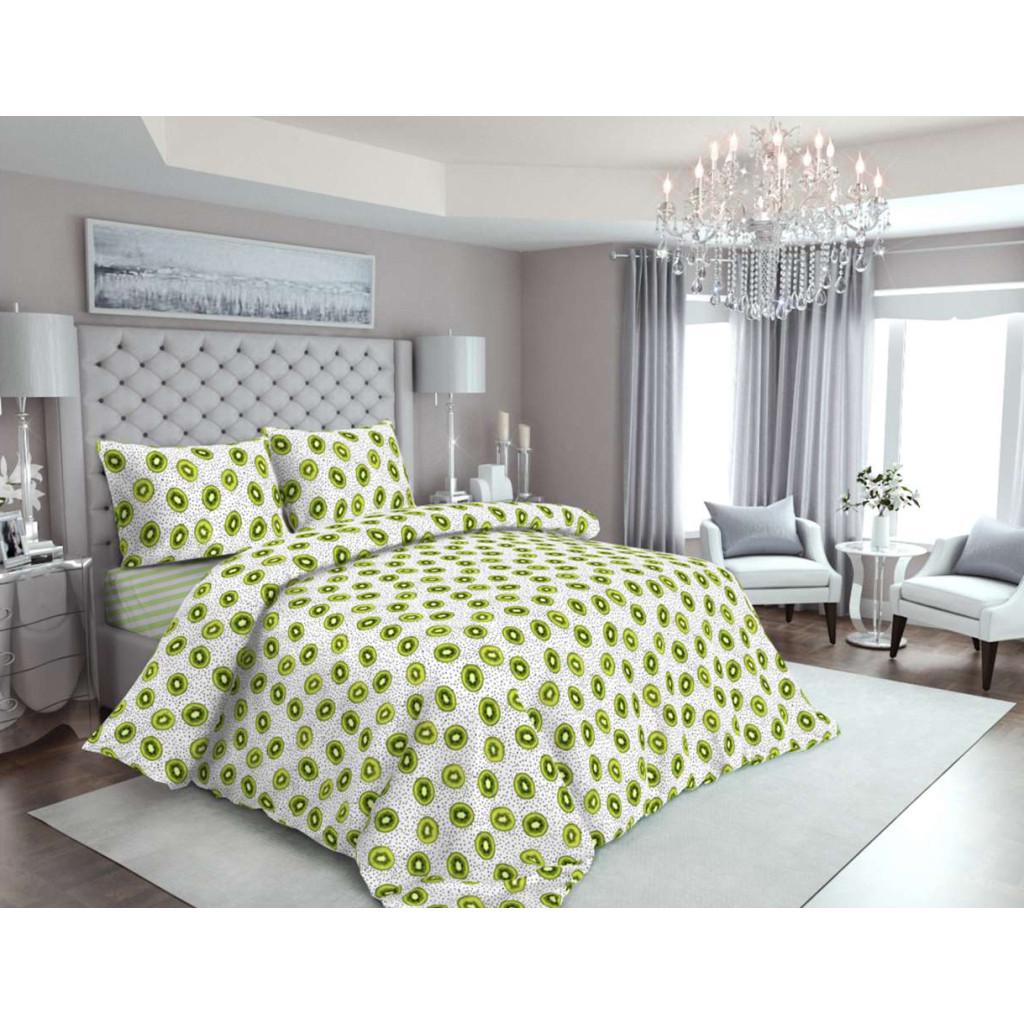 Комплект постельного белья MirSon Бязь 17-0523 Kiwi односпальный (2200003660326)