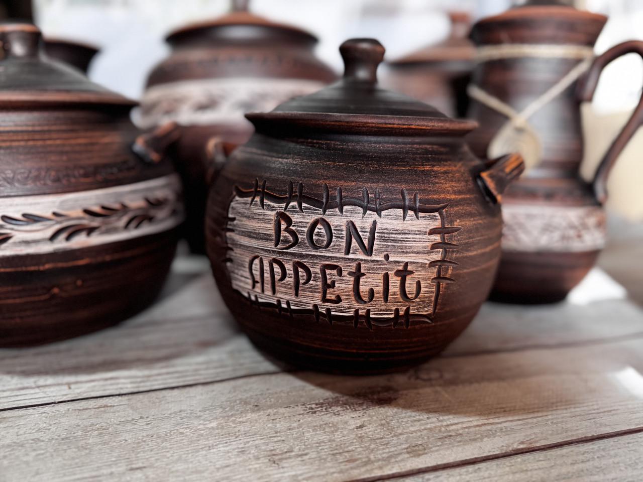 Супник глиняный ручной работы Bon appetit 3 л (2583117495) - фото 8 Супник глиняный ручной работы Bon appetit 3 л (2583117495) - фото 8