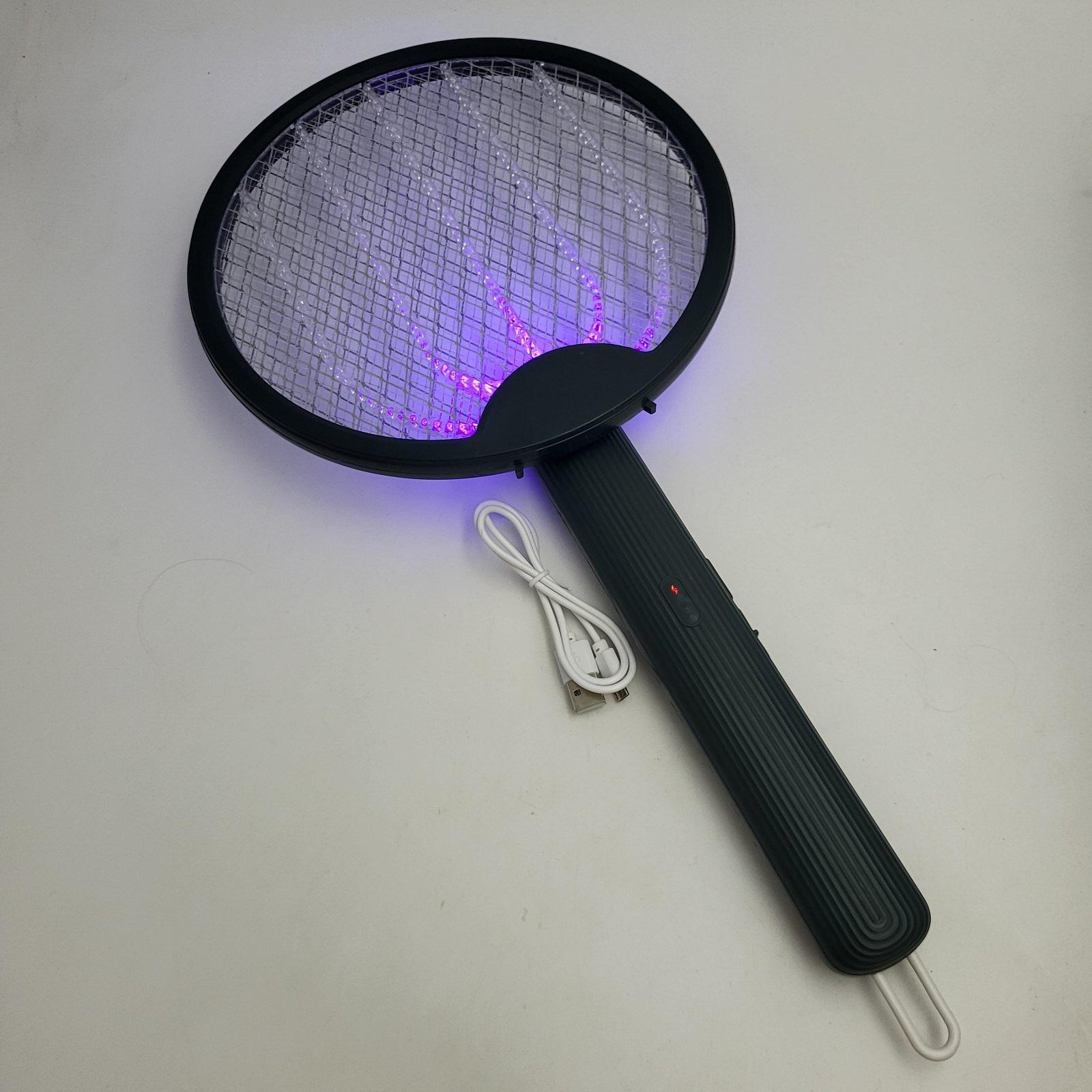 Мухобойка аккумуляторная электрическая UKC Electric Mosquito Swatter Зеленый (D68)