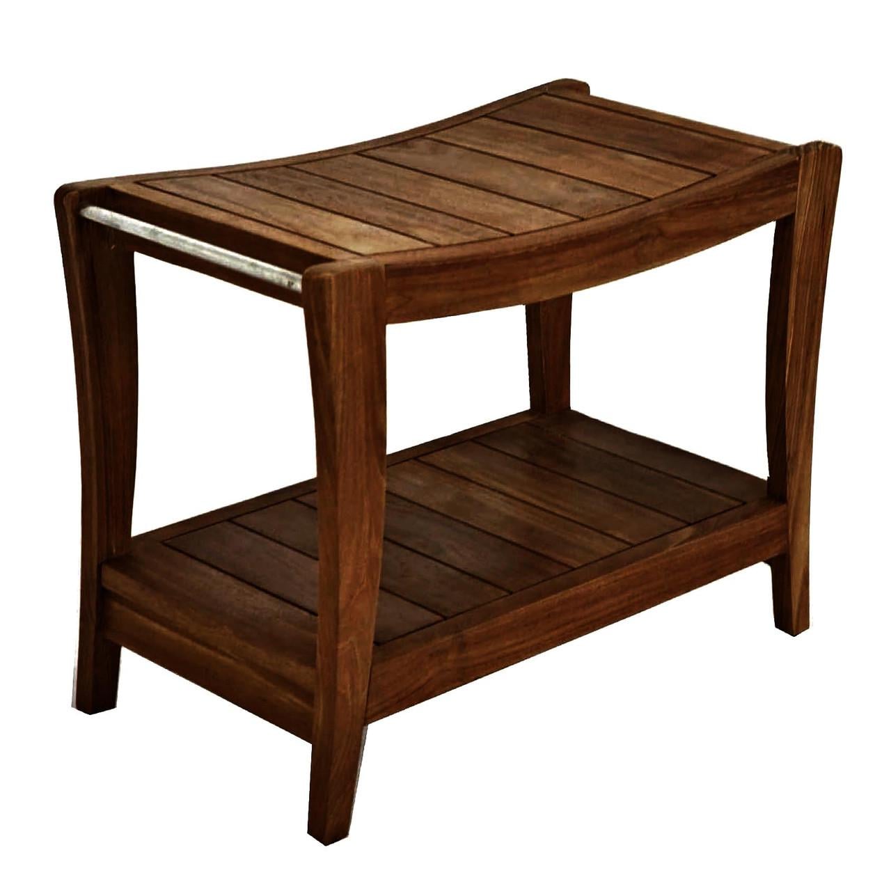 Табурет для ванной из дерева Эфера Терракот (ТВН-008532)