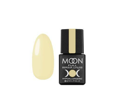 Гель-лак Moon Full Breeze color 8 мл №449 Молочный желтый эмаль