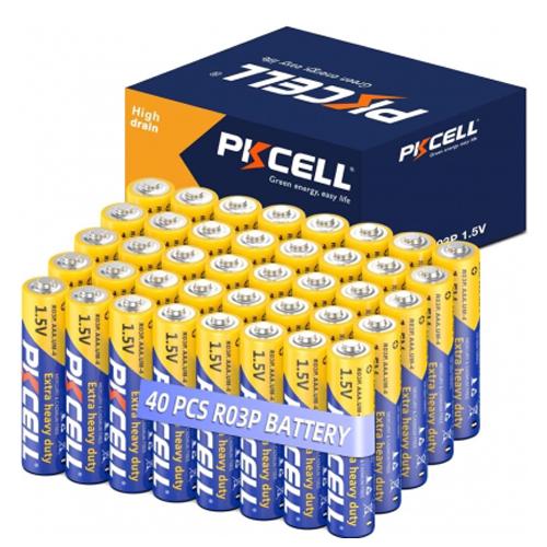 Батарейка PKCELL Super Heavy Duty AAA 40 шт.