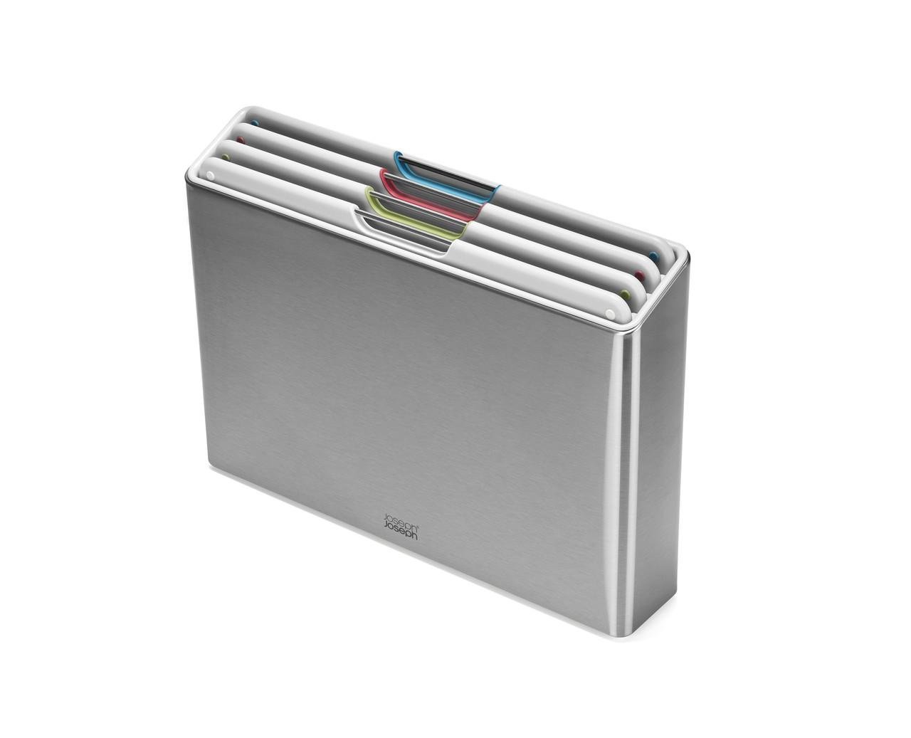 Набор досок Joseph Joseph 1000072 Folio 4 шт. в кейсе из нержавеющей стали (1000072)