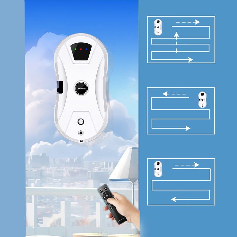 Робот для мойки окон Liectroux YW610 автоматический с распылителем воды из ДУ (2602006868) - фото 6 Робот для мойки окон Liectroux YW610 автоматический с распылителем воды из ДУ (2602006868) - фото 6