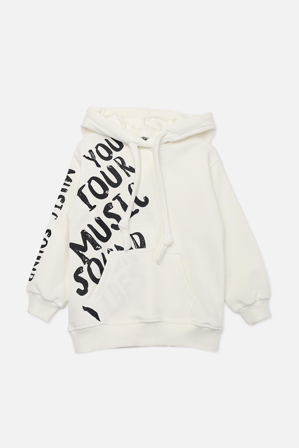 Худі для хлопчика 116 см Молочний (SKT001044104) Худі для хлопчика 116 см Молочний (SKT001044104)