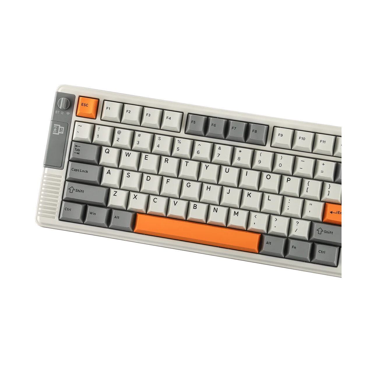 Клавиатура беспроводная EPOMAKER RT85 Creamy Jade Switch White Grey (2000205) - фото 8