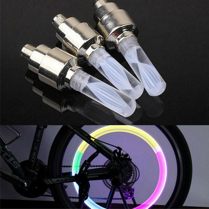 Колпачки для ниппеля Fireflys светодиодные 2 шт. Разноцветный - фото 2