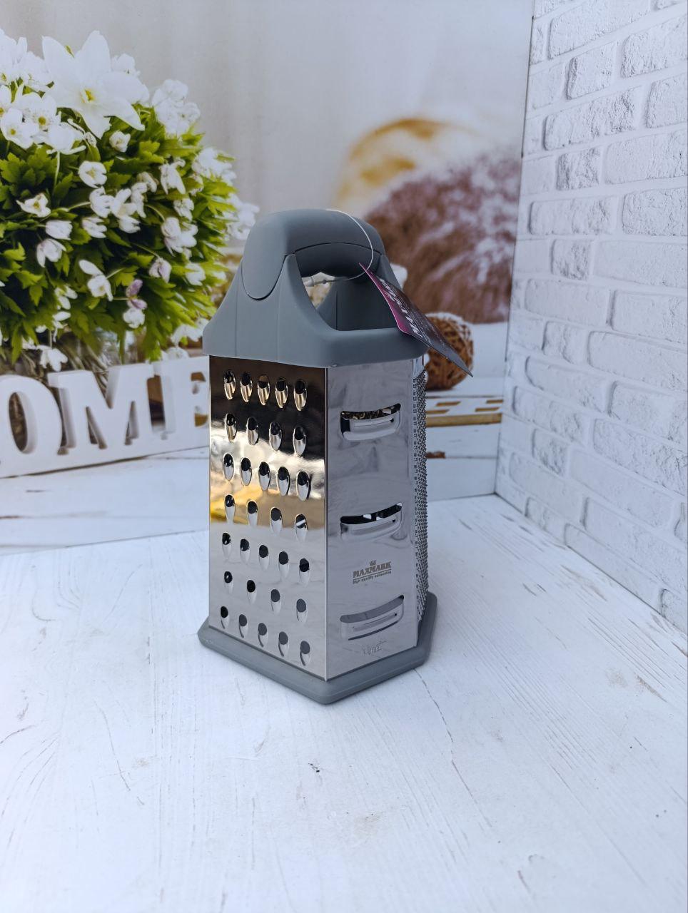 Терка Maxmark MK-CT9003 шестигранная 13х11,4х23,6 см Серый Терка Maxmark MK-CT9003 шестигранная 13х11,4х23,6 см Серый