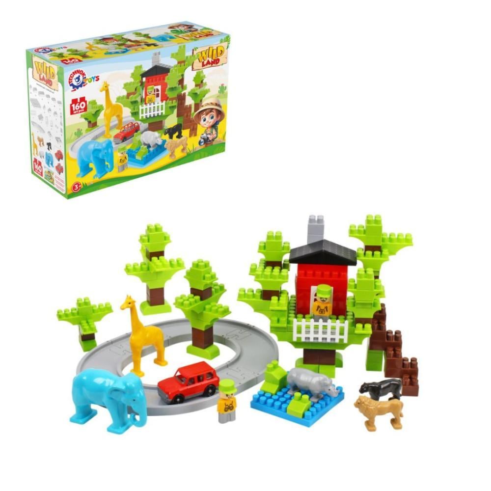 Конструктор ТехноК Зоопарк 2 160 дет. (1119)