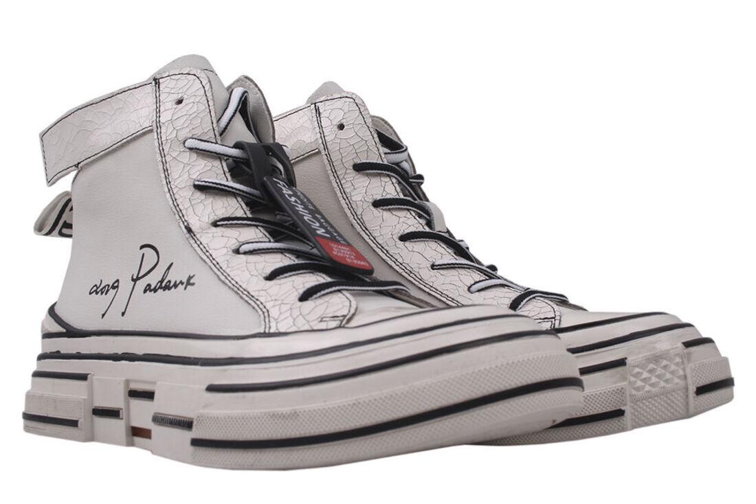 Кеды женские Gifanni из кожи Белый (74-20DHC 36) - фото 1 Кеды женские Gifanni из кожи Белый (74-20DHC 36) - фото 1