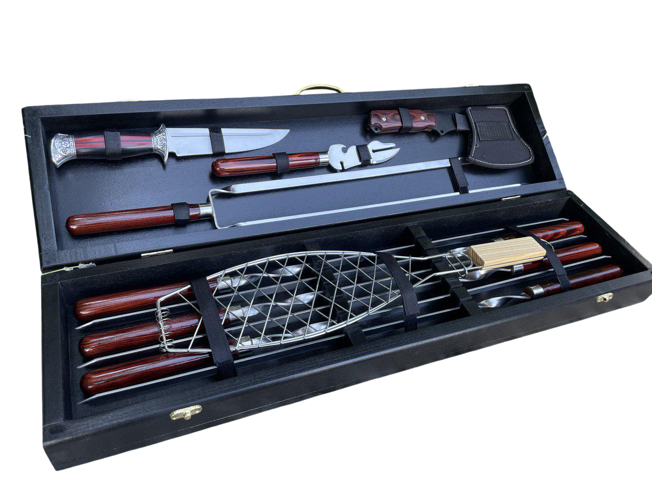 Набір шампурів у кейсі Red (11585249)