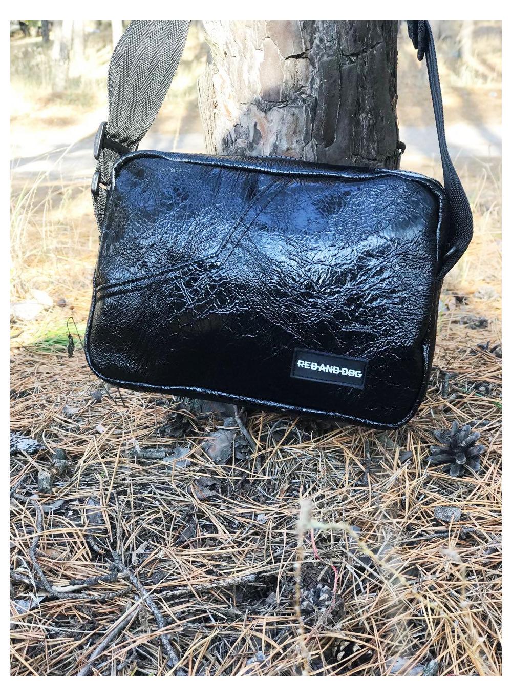 Сумка на плечо Red and Dog Newton Leatherette Black Bright