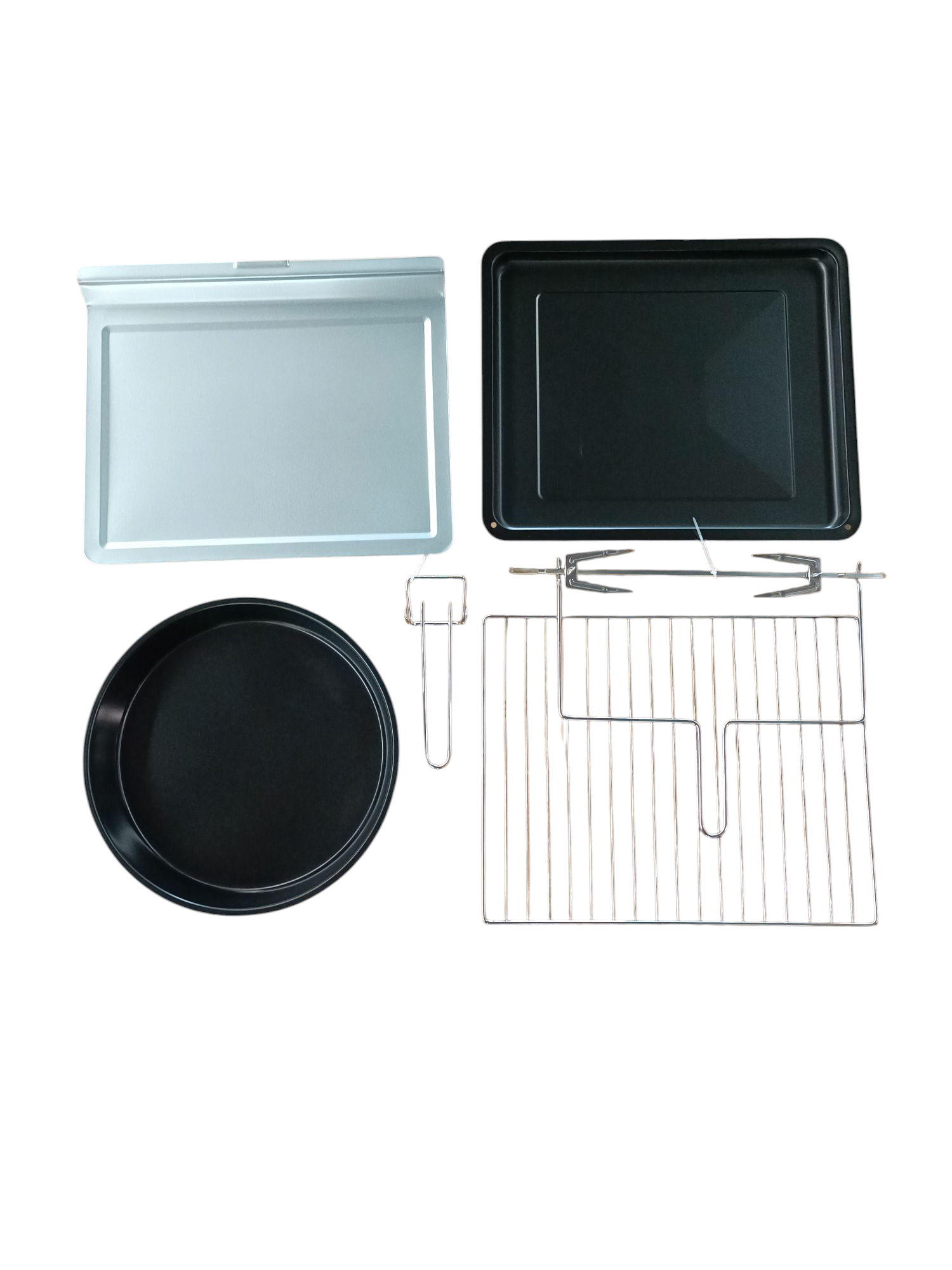 Духовка электрическая Мрія MF-49 с конвекцией/подсветкой/вертелом для гриля Серый - фото 4 Духовка электрическая Мрія MF-49 с конвекцией/подсветкой/вертелом для гриля Серый - фото 4