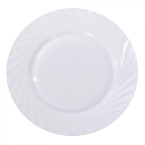 Тарелка стеклокерамика 20,5 см Белый (27810)