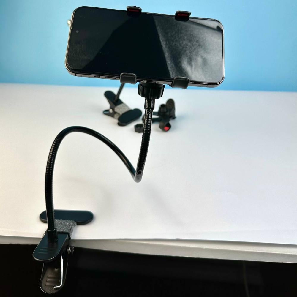 Держатель для телефона Clip Stand Metal (LR 01) - фото 6 Держатель для телефона Clip Stand Metal (LR 01) - фото 6