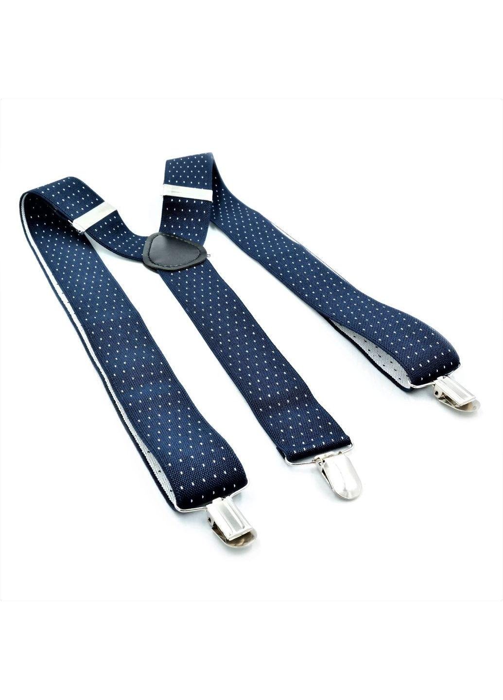 Подтяжки Weatro 3,5 см Черно-синий (pdt-35kit-013)