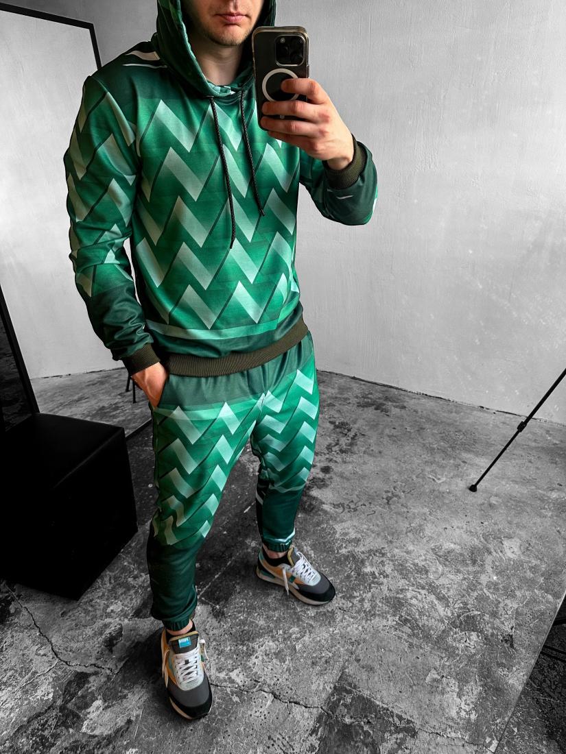 Спортивний костюм 5-854 S Зелений (23540)