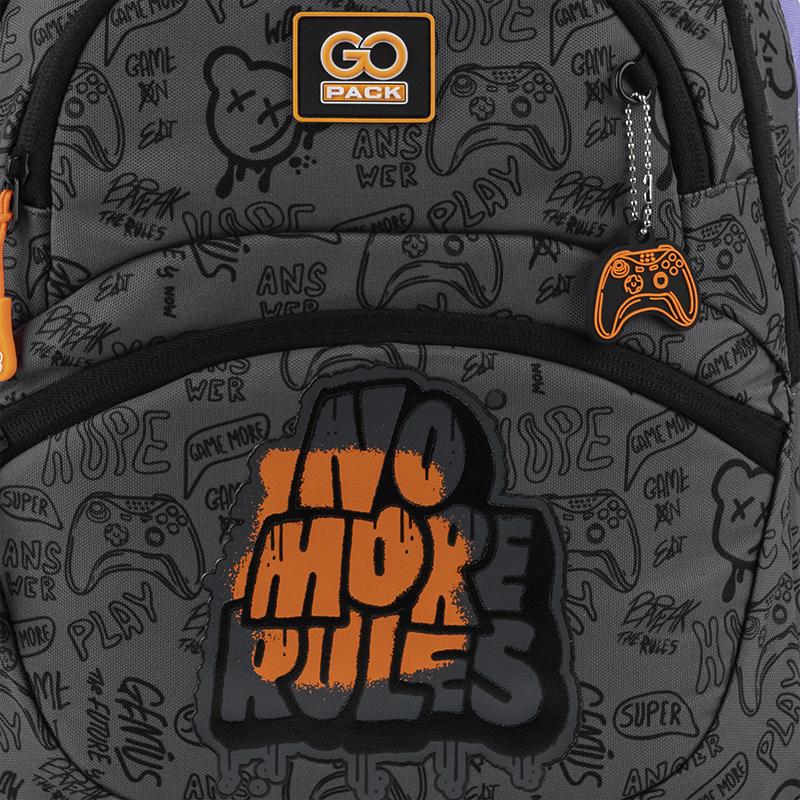 Школьный рюкзак GoPack Education GO25-175M-5 No More Rules с анатомической спинкой (995126) - фото 16 Школьный рюкзак GoPack Education GO25-175M-5 No More Rules с анатомической спинкой (995126) - фото 16