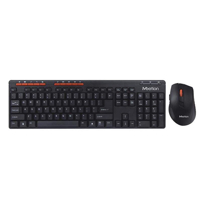 Комплект Combo Meetion 2в1 Keyboard/Mouse Wireless 2.4 G MT-4100 RU/EN раскладки (554452) - фото 2