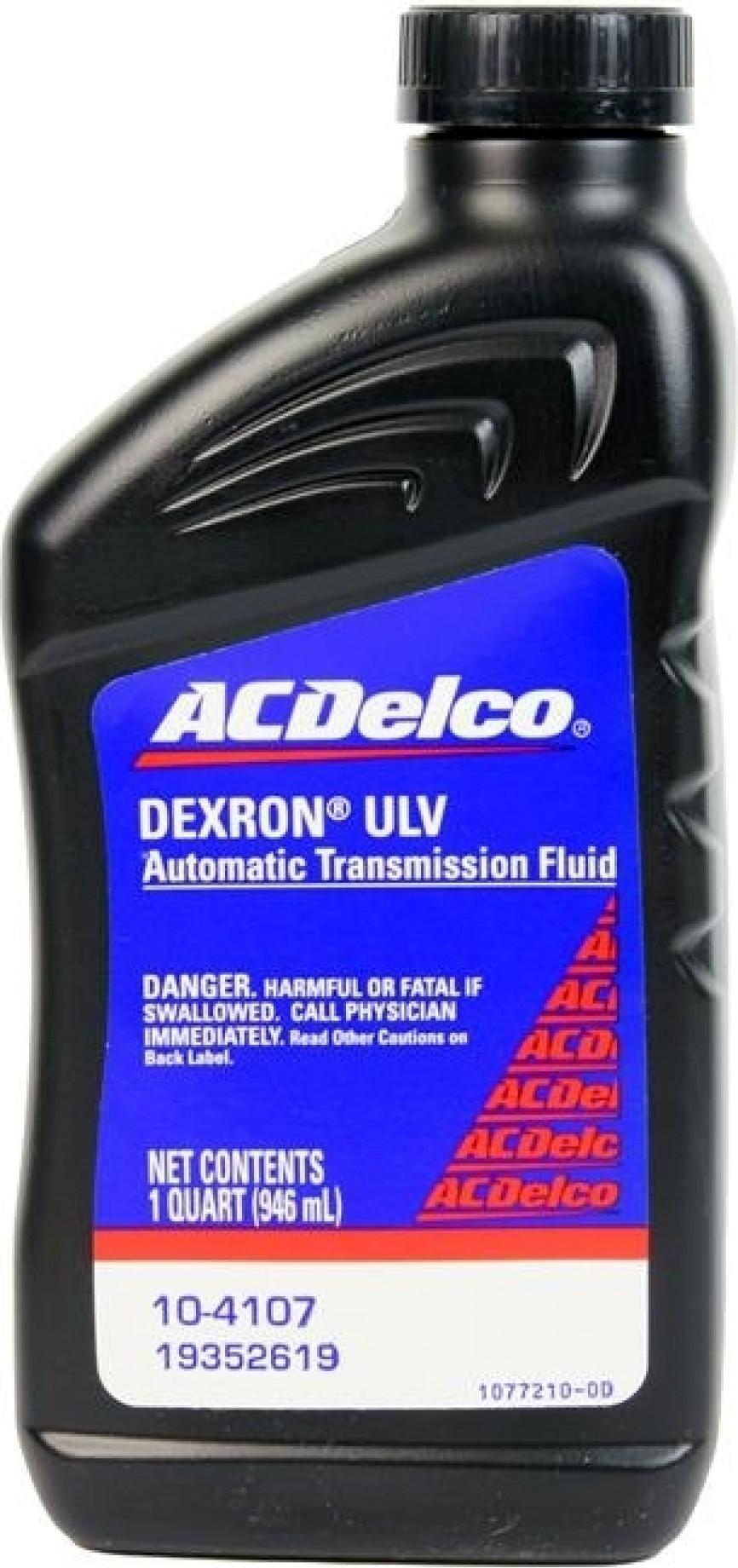 Трансмісійне мастило ACDelco ATF Dexron ULV 0,946 л