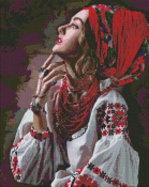 Алмазная мозаика Идейка Цветы-звезды 40x50 см (Id-AMO7352)