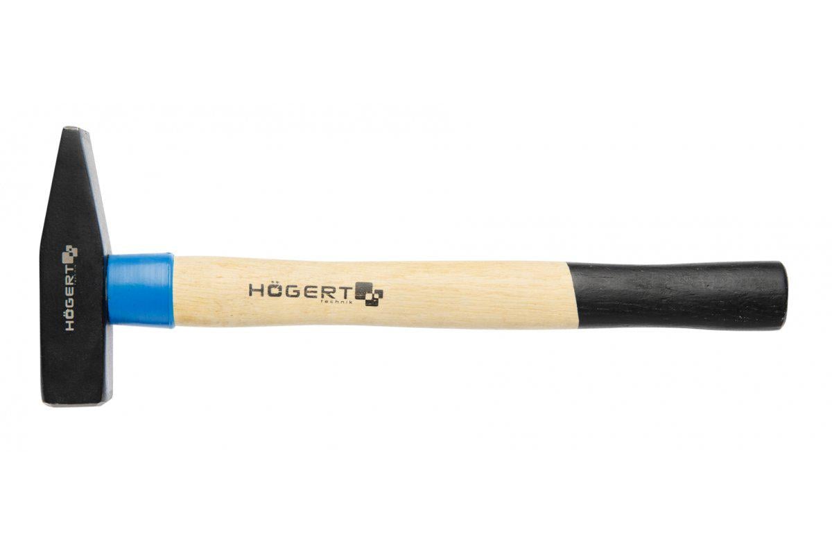Молоток HOEGERT слесарный кованый с деревянной рукояткой 800 г (HT3B008)