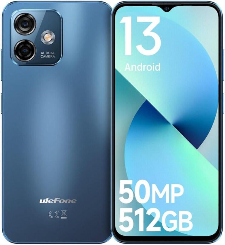 Смартфон Ulefone Note 16 Pro 8/512 Гб Global Version Global Serenity Blue (2060658093)
