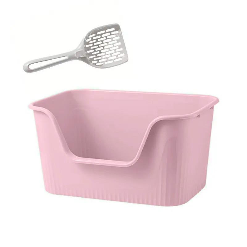 Туалет для кошек Taotaopets 262207 с лопаткой Pink (2955836447)