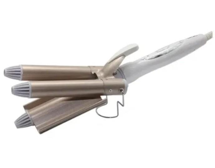 Плойка для волосся Gemei GM 1988-25 3-хвилі з керамічним покриттям 45 Вт (2390000040) - фото 2