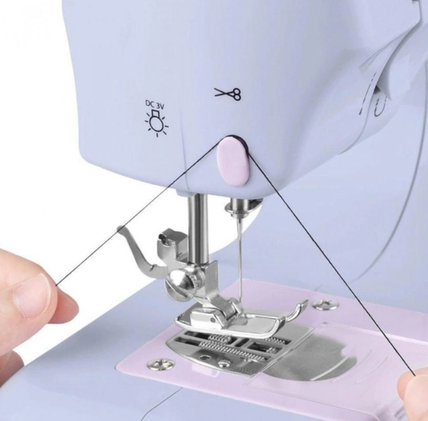 Швейная машинка электрическая Sewing Machine 505 портативная 12 программ Белый (WLSM 505) - фото 7