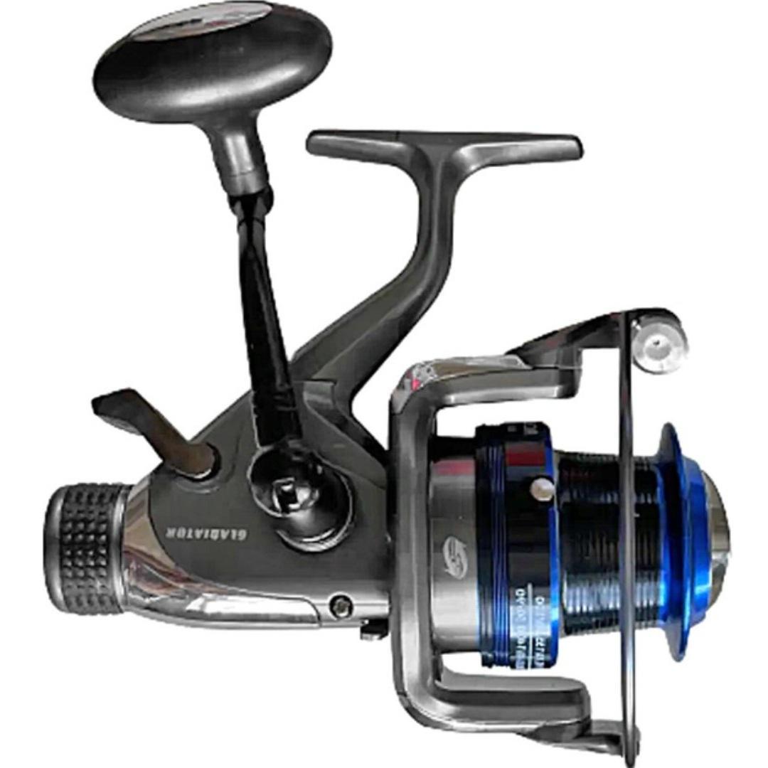 Рыболовная катушка безынерционная с байтранером Gladiator ROBY 5000 5+1 Grey (GL6786)