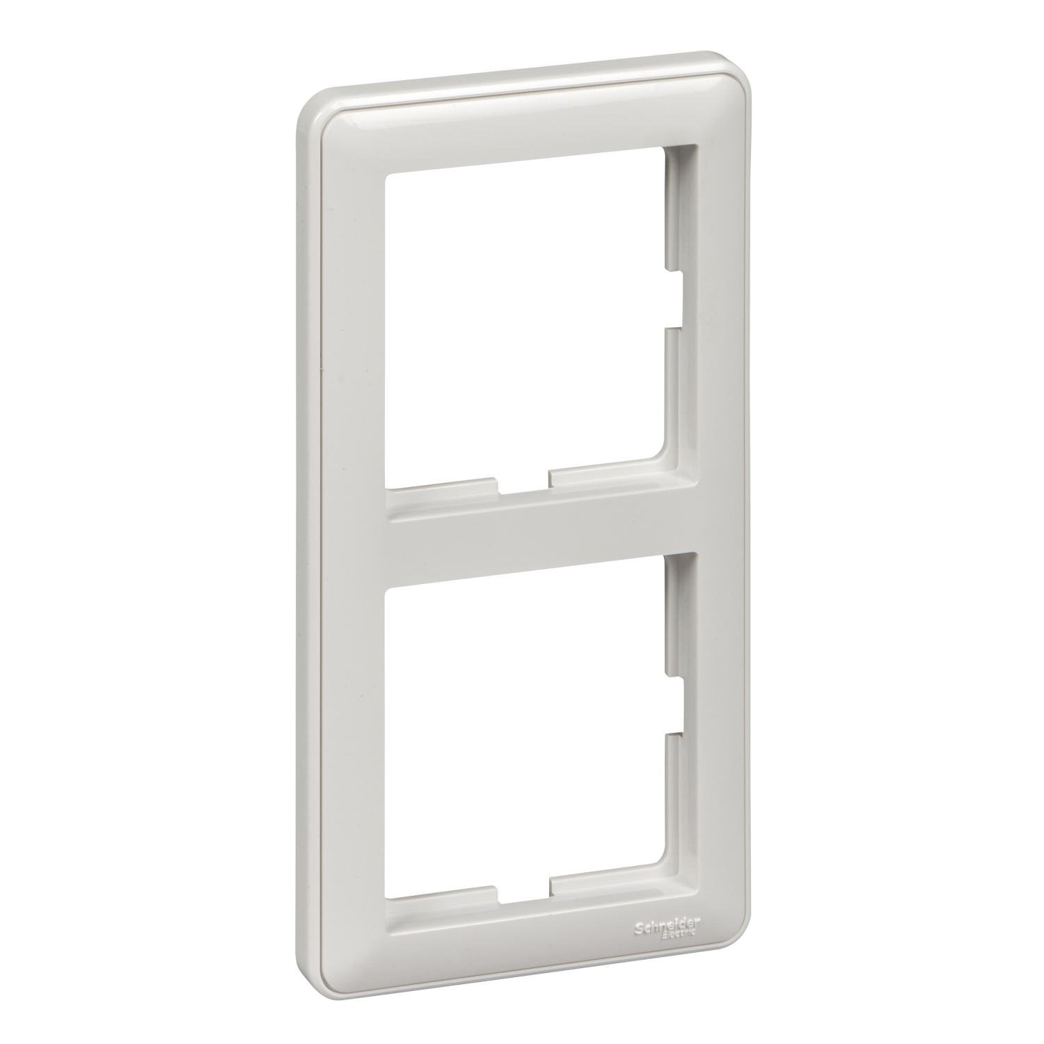 Рамка Schneider Electric W59 двухместная Слоновая кость (KD-2-28)