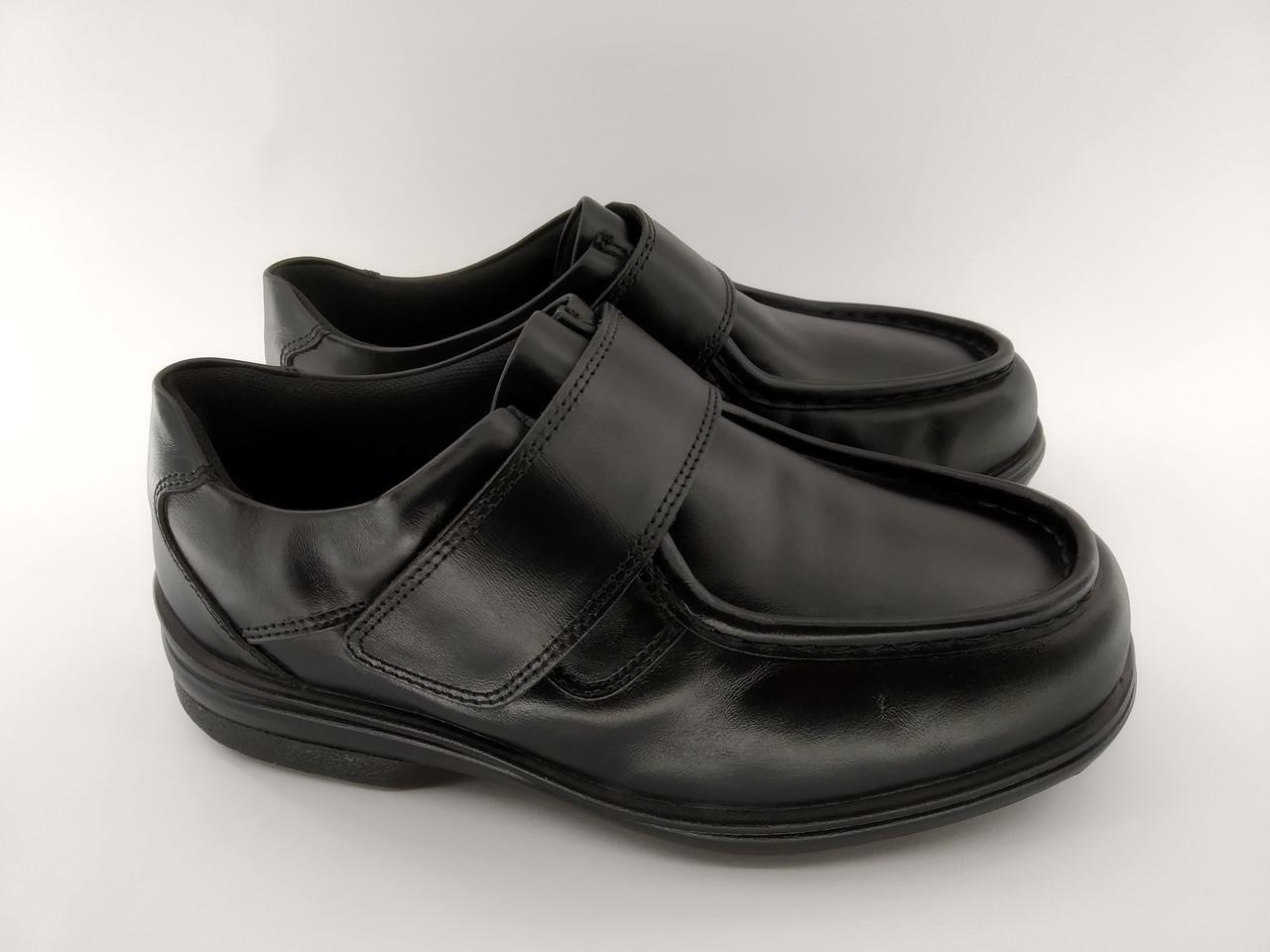 Мокасины мужские Cosyfeet кожаные на широкую ногу р. 43 28,5 см Черный (967812359) - фото 4 Мокасины мужские Cosyfeet кожаные на широкую ногу р. 43 28,5 см Черный (967812359) - фото 4