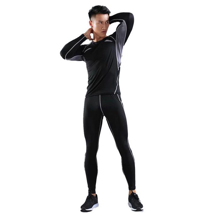 Комплект термобелье FENTA Thermal Underwear Reflective Ventilation для взрослых 170-175 см Black/Gray (3103) - фото 7