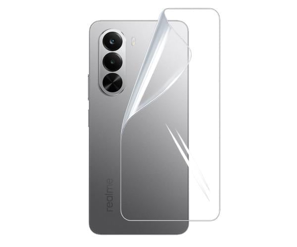 Пленка гидрогелевая Hydrogel Film для Realme P4x на заднюю панель Transparent