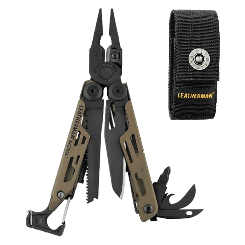 Мультитул Leatherman Signal Coyote Standard (3025154273) Мультитул Leatherman Signal Coyote Standard (3025154273)