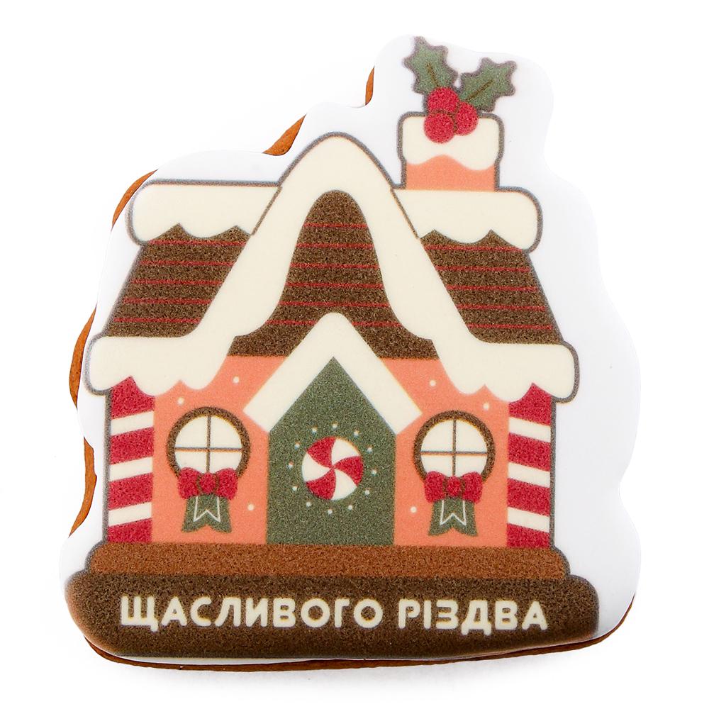 Пряник Крафт Печиво Домик "Щасливого Різдва" 45 г