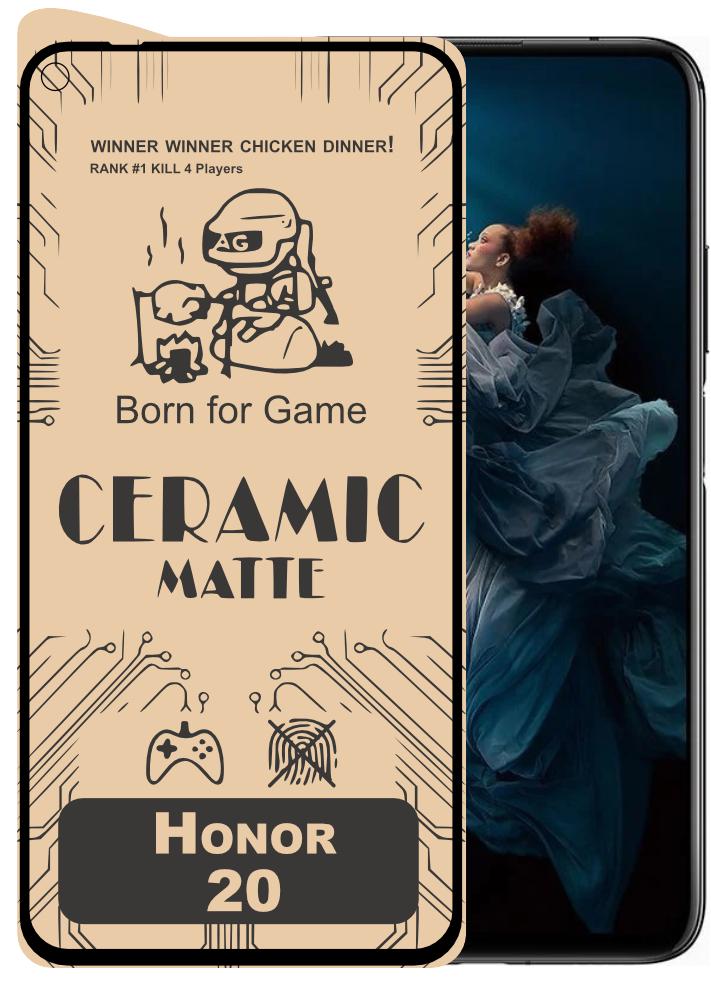 Защитная пленка керамическая Ceramic Honor 20 матовая (16524) Защитная пленка керамическая Ceramic Honor 20 матовая (16524)