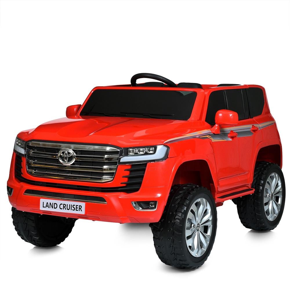 Детский электромобиль Toyota Land Cruiser с пультом управления Красный (M 6146EBLR-3)