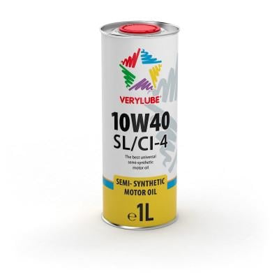 Масло полусинтетическое Verylubee 10W-40 SL/CI-4 (081012) Масло полусинтетическое Verylubee 10W-40 SL/CI-4 (081012)