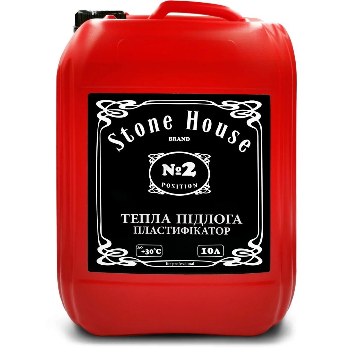 Пластификатор STONEHOUSE No2 для теплого пола универсальный 10 л (2427168803)