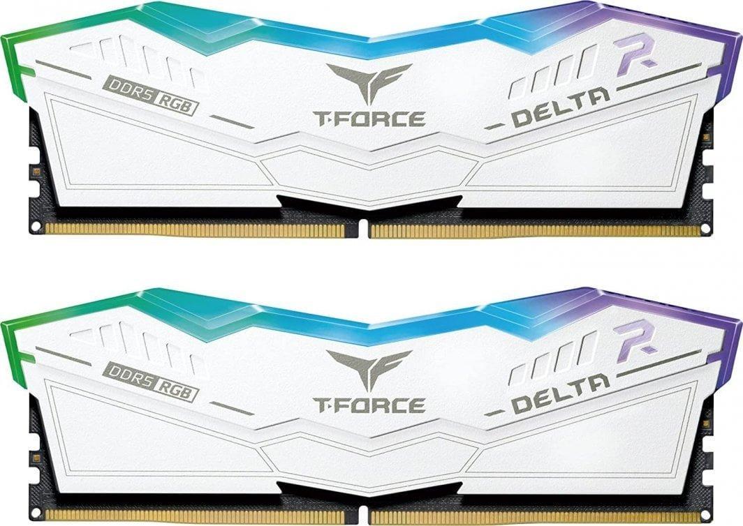 Оперативна пам'ять для ПК Team T-Force Delta 32 GB DDR5 6000 MHz (FF4D532G6000HC38ADC01)