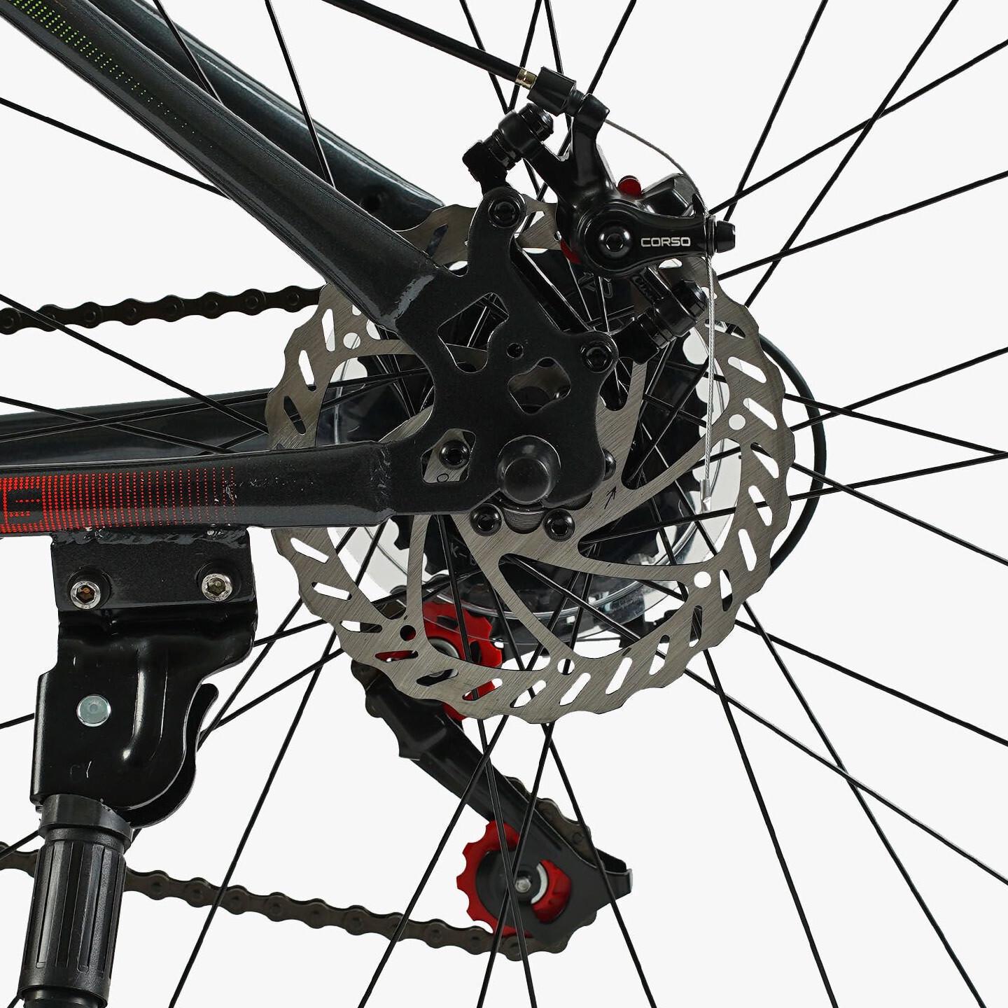 Велосипед гірський Corso Skywalker 26"/15" Чорно-салатовий (702444839) - фото 5 Велосипед гірський Corso Skywalker 26"/15" Чорно-салатовий (702444839) - фото 5