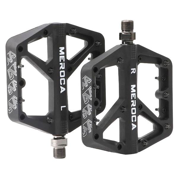 Педалі для велосипеда Meroca FreeRide Nylon нейлонові Чорний (1982920541)